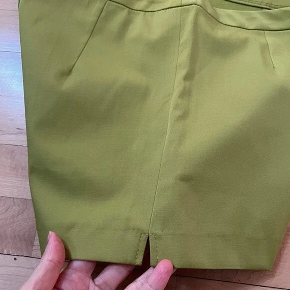 Wolf & Badger AGGI Short City Shorts in Green S NWOT - Picture 4 of 11